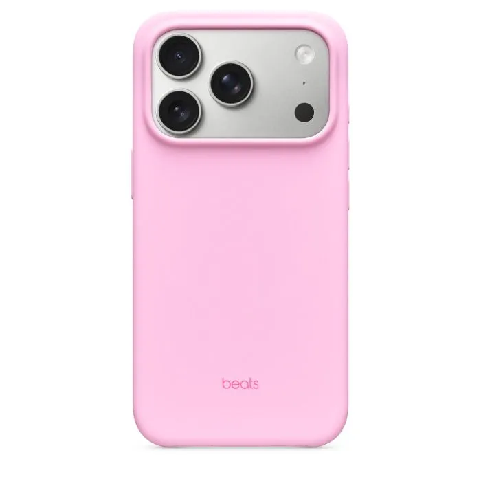 Beats iPhone 17 Pro Case with MagSafe and Camera Control, Pebble Pink - 1