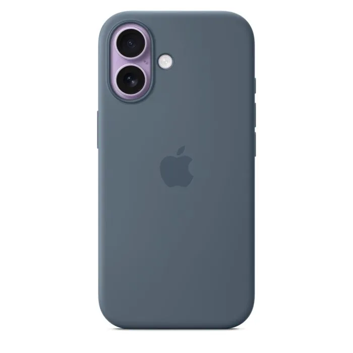 Apple iPhone 17 Silicone Case with MagSafe, Anchor Blue - 2