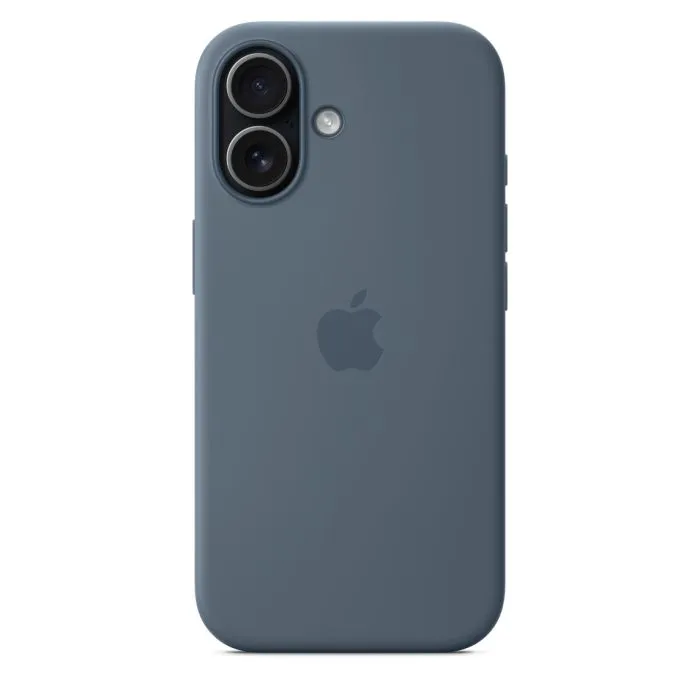 Apple iPhone 17 Silicone Case with MagSafe, Anchor Blue - 5