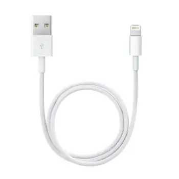 Kabëll Telefoni Apple Lehtëning Usb 0.5 M , Bardhë