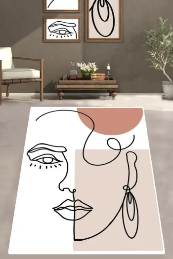 Qilim për korridor, Conceptum Hypnose, Silueta Djt, 80x100cm