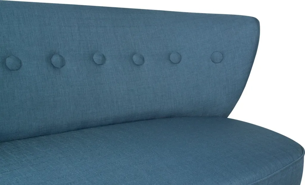 Divan dy ulëshe, ngjyrë sax blue, Bienville - 6