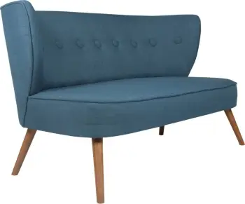 Divan dy ulëshe, ngjyrë sax blue, Bienville