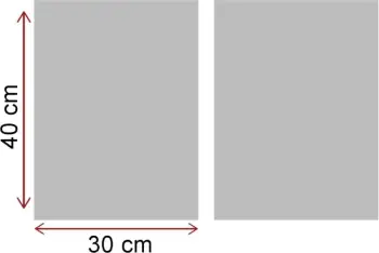Pikturë dekorative MDF (2 copë), Wallity, 2P3040MDFCIZ-001