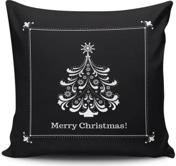 Jastëk dekorativ Aberto Design, KRLNTXMAS-2, shumëngjyrësh, 43x43cm