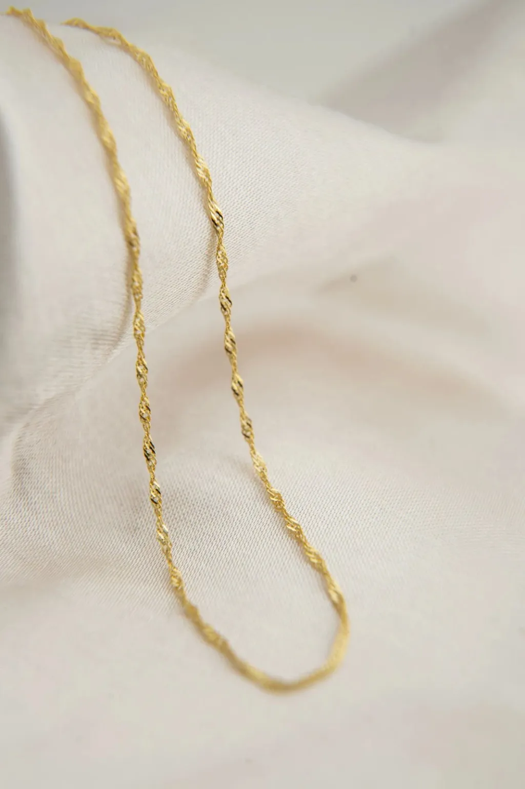 Varëse elegante argjendi, ngjyrë ari, ESK2152A - 4