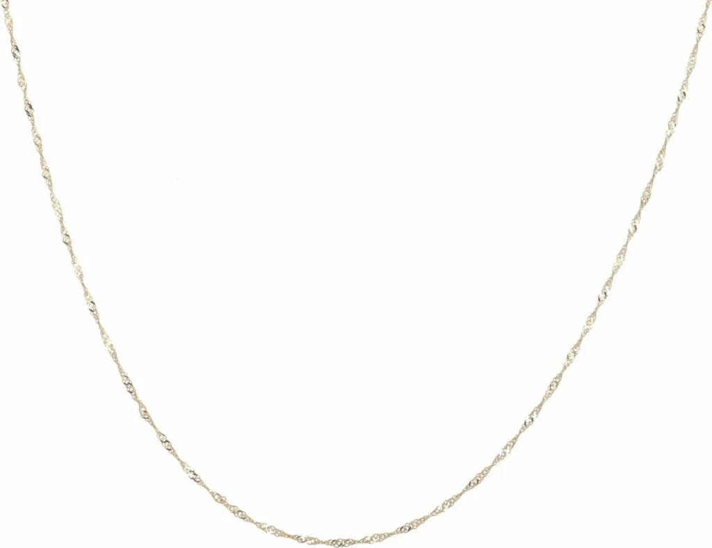 Varëse elegante argjendi, ngjyrë ari, ESK2152A - 5