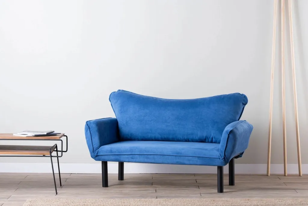 Divan-krevat dy ulëshe, ngjyrë e kaltër, Atelier del Sofa, Taida - 1