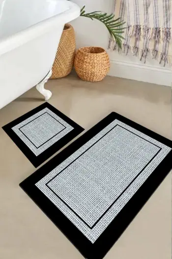 Set tapetash për banjo (2 copë), Mijölnir, Regona, ngjyrë gri