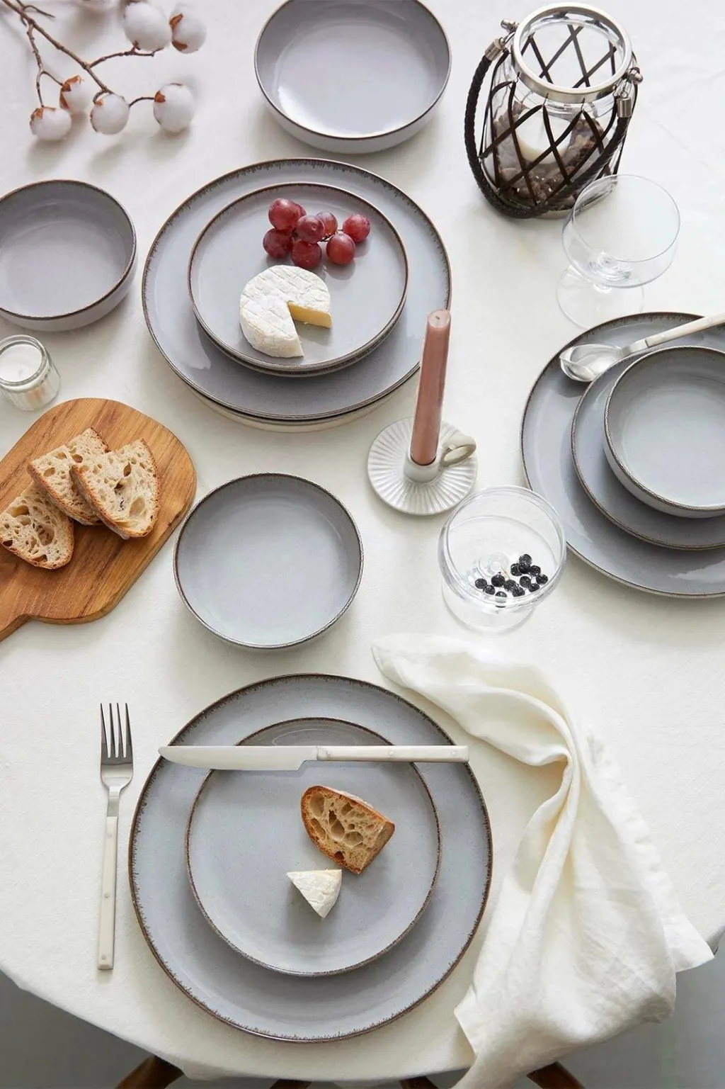Set enësh për drekë (24 copë), Hermia, MOD24Y2A730955 - 2