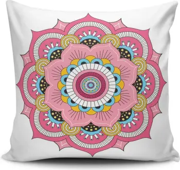 Jastëk dekorativ Aberto Design, shumëngjyrësh, JKRLNT-10, 43x43cm