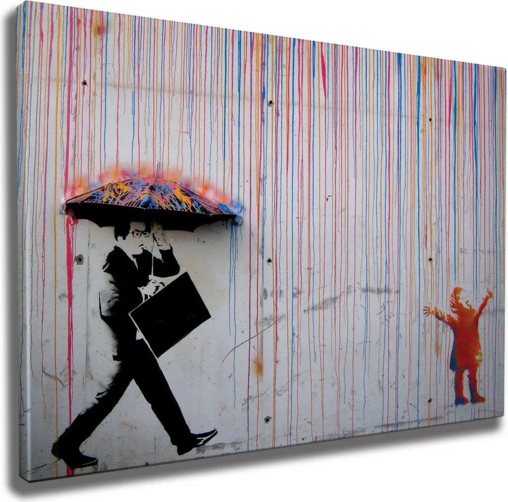 Pikturë dekorative në kanavacë, Wallity WY64, 70x100cm - 1