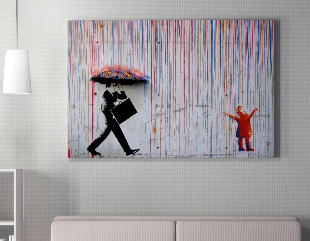 Pikturë dekorative në kanavacë, Wallity WY64, 70x100cm - 2