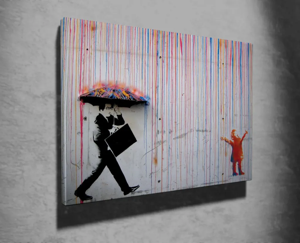 Pikturë dekorative në kanavacë, Wallity WY64, 70x100cm - 5
