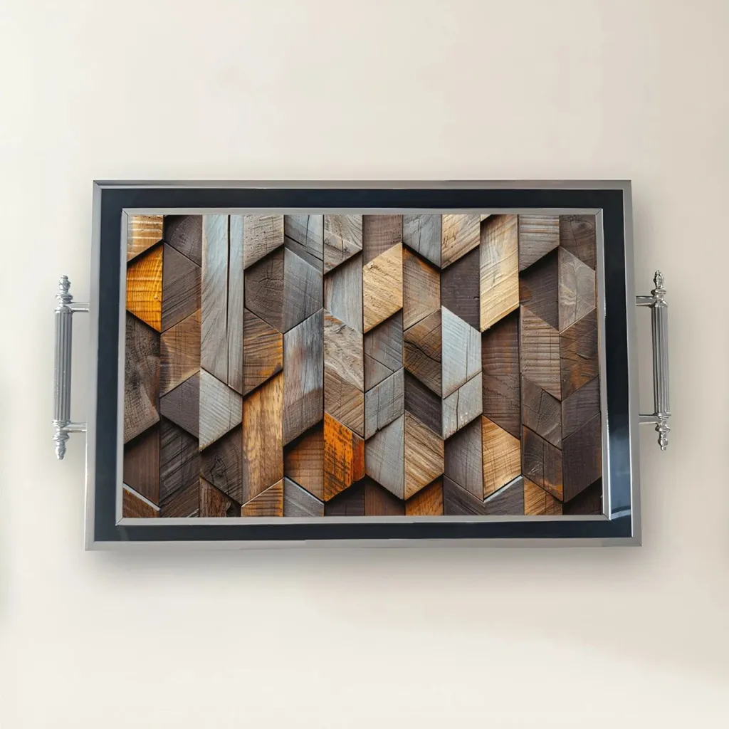 Tabaka xhami Aberto Design, TPG10023, shumëngjyrëshe - 2
