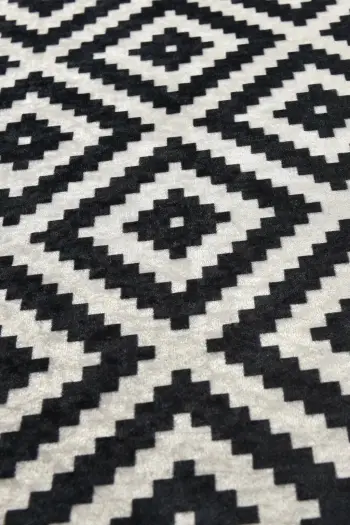 Qilim për korridor, Conceptum Hypnose, zi e bardhë, 100x300cm