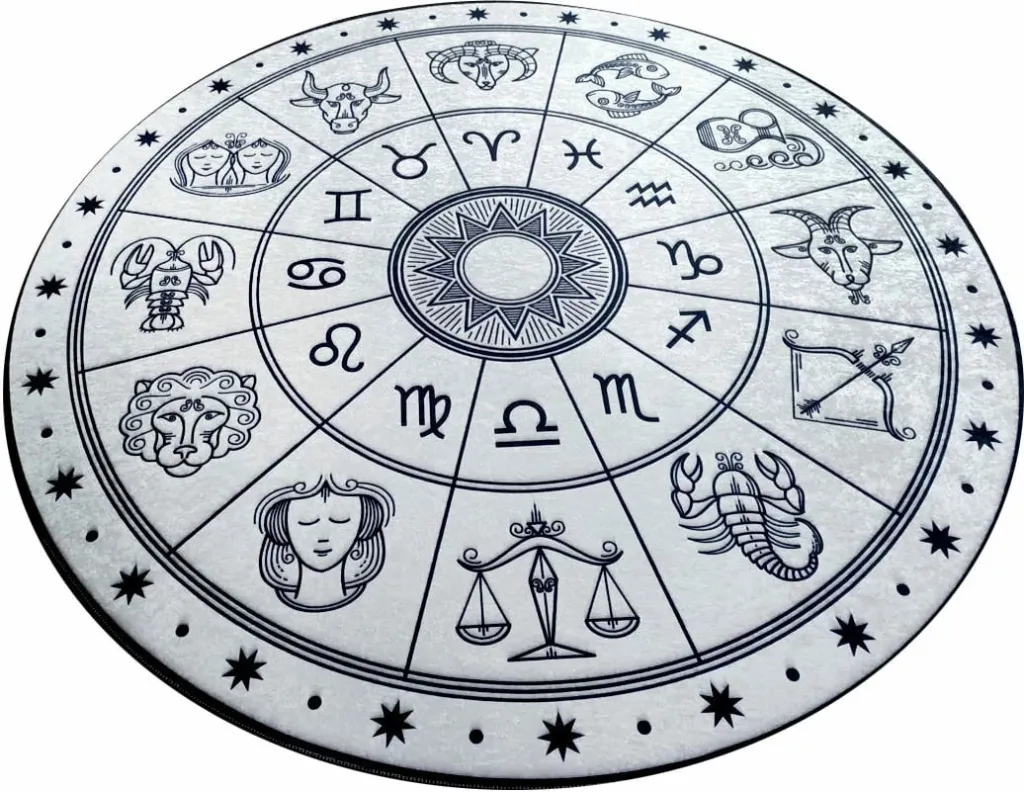 Qilim Horoscope, i bardhë, 100 cm - 2