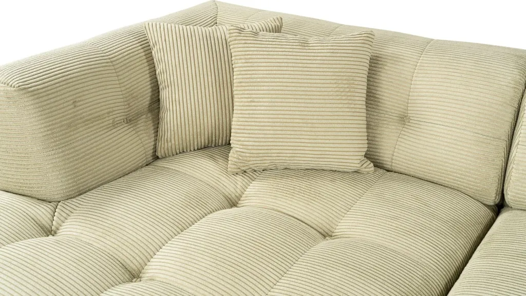 Këndare Atelier del Sofa, Cady këndore majtas, ngjyrë e gjelbër - 13