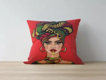 Jastëk dekorativ Aberto Design, a1170, shumëngjyrësh, 43x43cm