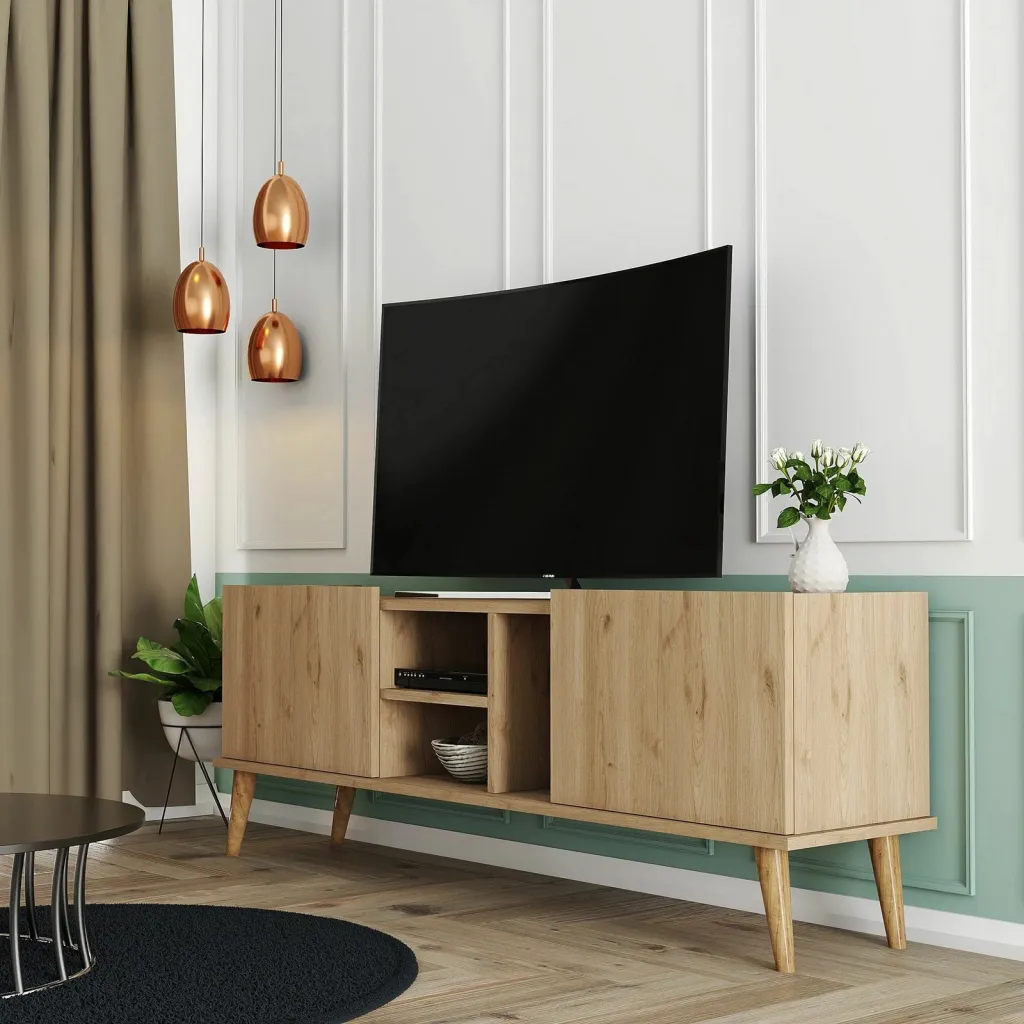 Komodë TV Hanah Home, ngjyrë lisi, Carmen - 1532 - 3