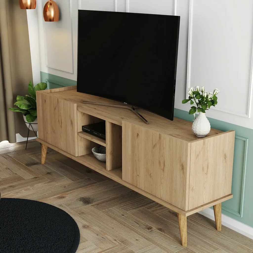 Komodë TV Hanah Home, ngjyrë lisi, Carmen - 1532 - 5