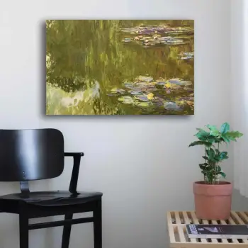 Pikturë dekorative në kanavacë, shumëngjyrëshe, Monet, 45x70cm