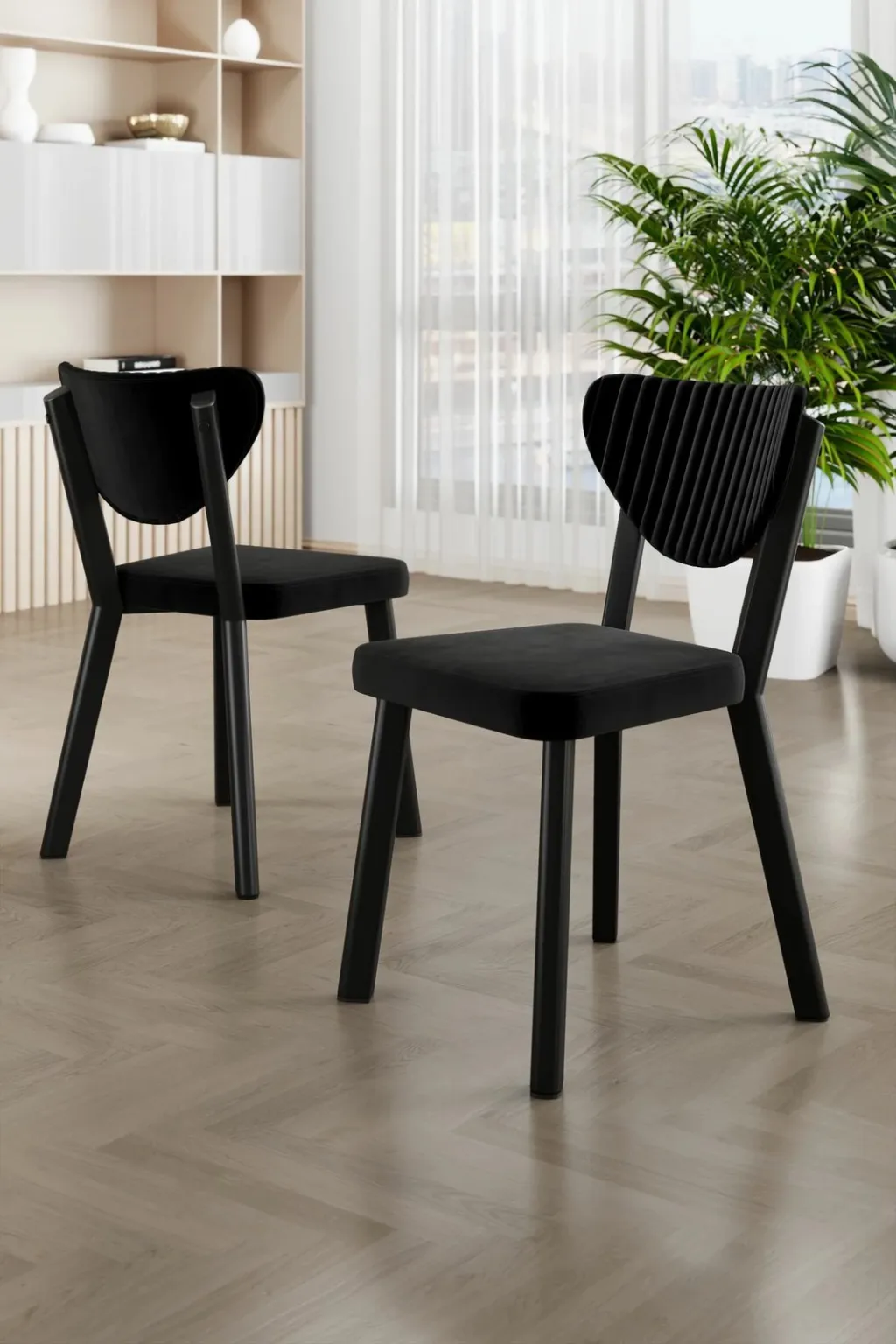 Set Karrigesh (6 Copë) Arfe, krem, zezë - 1