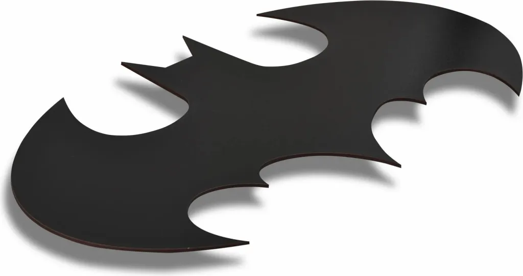 Dritë dekorative LED Batman, ngjyrë e verdhë, 50x25cm - 7
