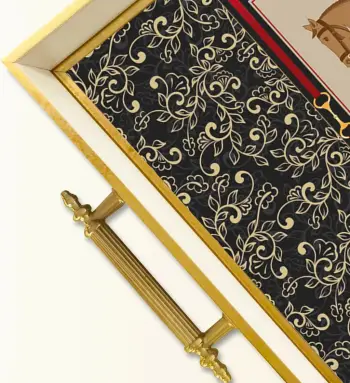 Tabaka qelqi Aberto Design, shumëngjyrëshe, TPB9897, 50x29x3.5cm