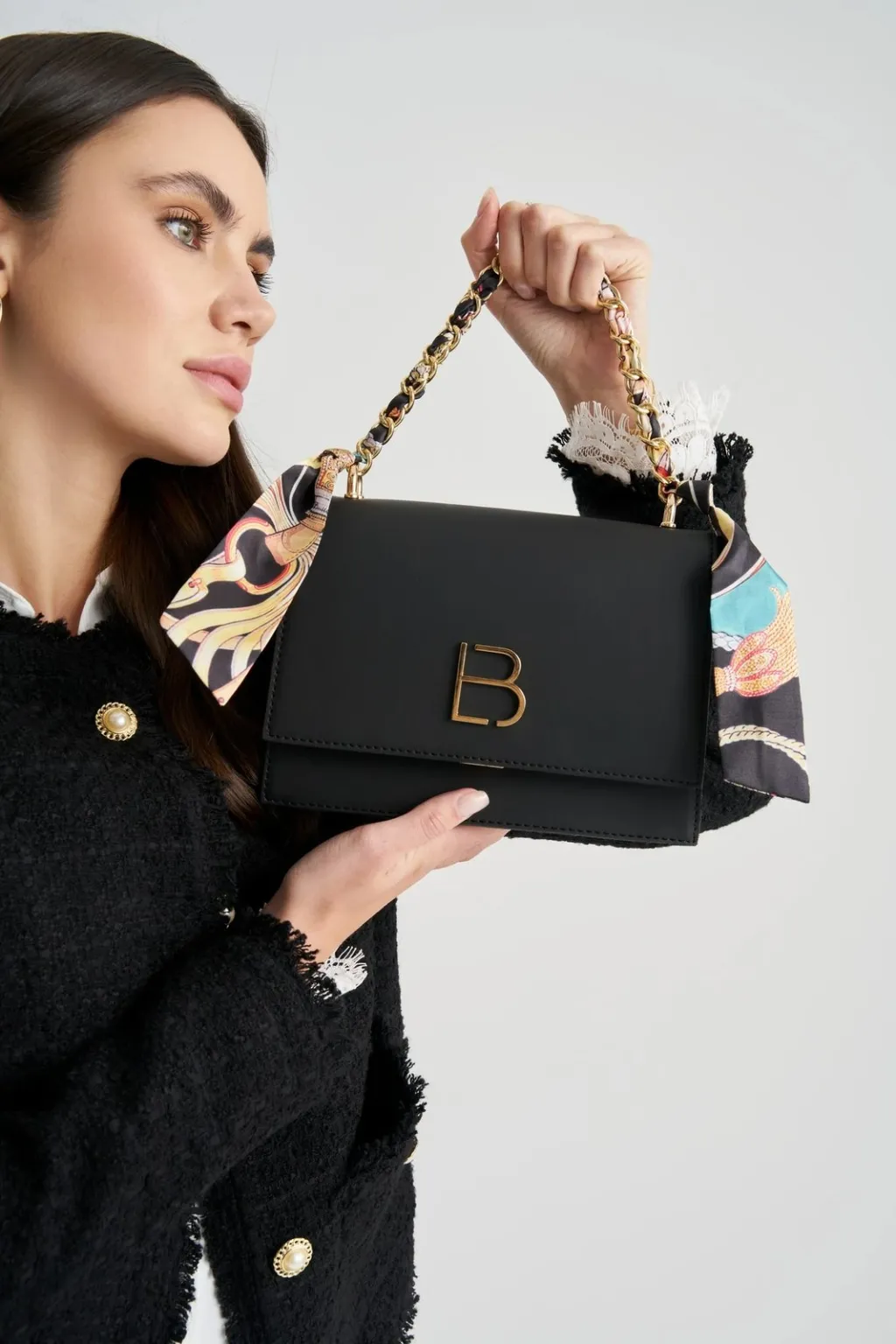 Çantë crossbody Lucky Bees, 918, e zezë - 1