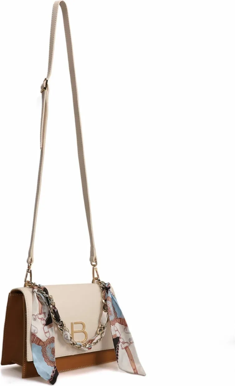 Çantë crossbody Lucky Bees, krem, kafe e hapur, 918 - 5