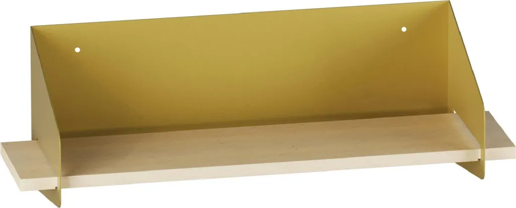 Raft muri Hanah Home, krah i gjatë, ngjyrë ari - 5