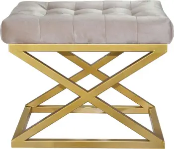 Puf Atelier del Sofa, ngjyrë krem, Roscen