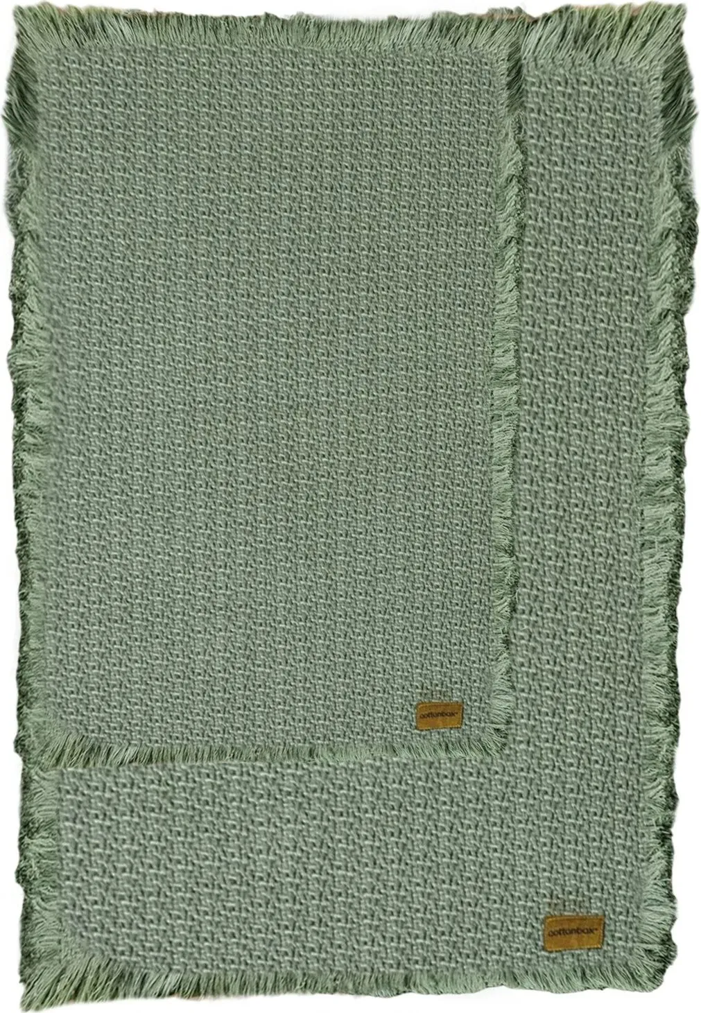 Set tapetash për banjo (2 copë), Mijölnir, Rüya, ngjyrë e gjelbër - 1