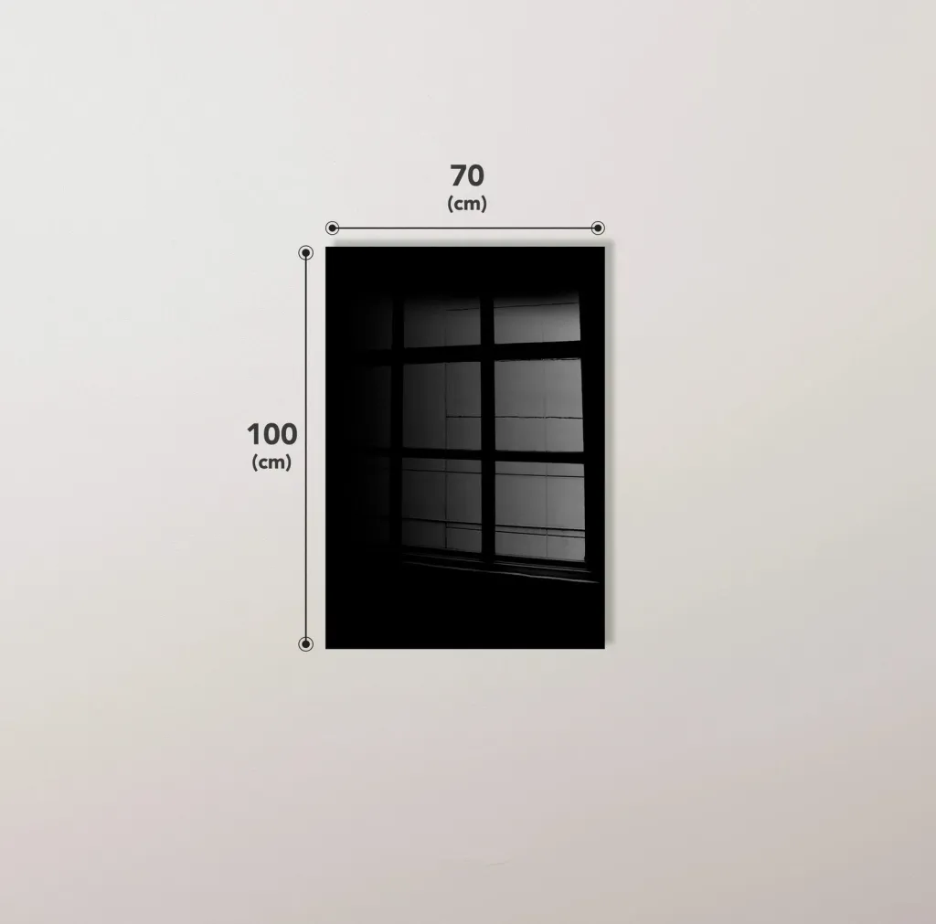 Pikturë dekorative prej xhami të temperuar, Wallity 2293, 70x100cm - 6