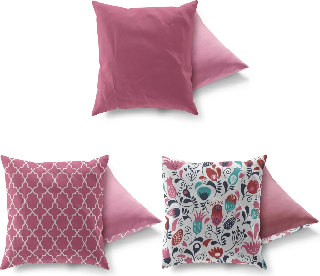 Set jastëkësh (3 copë), Aberto Design, AC-4221-4657-4325 - 2