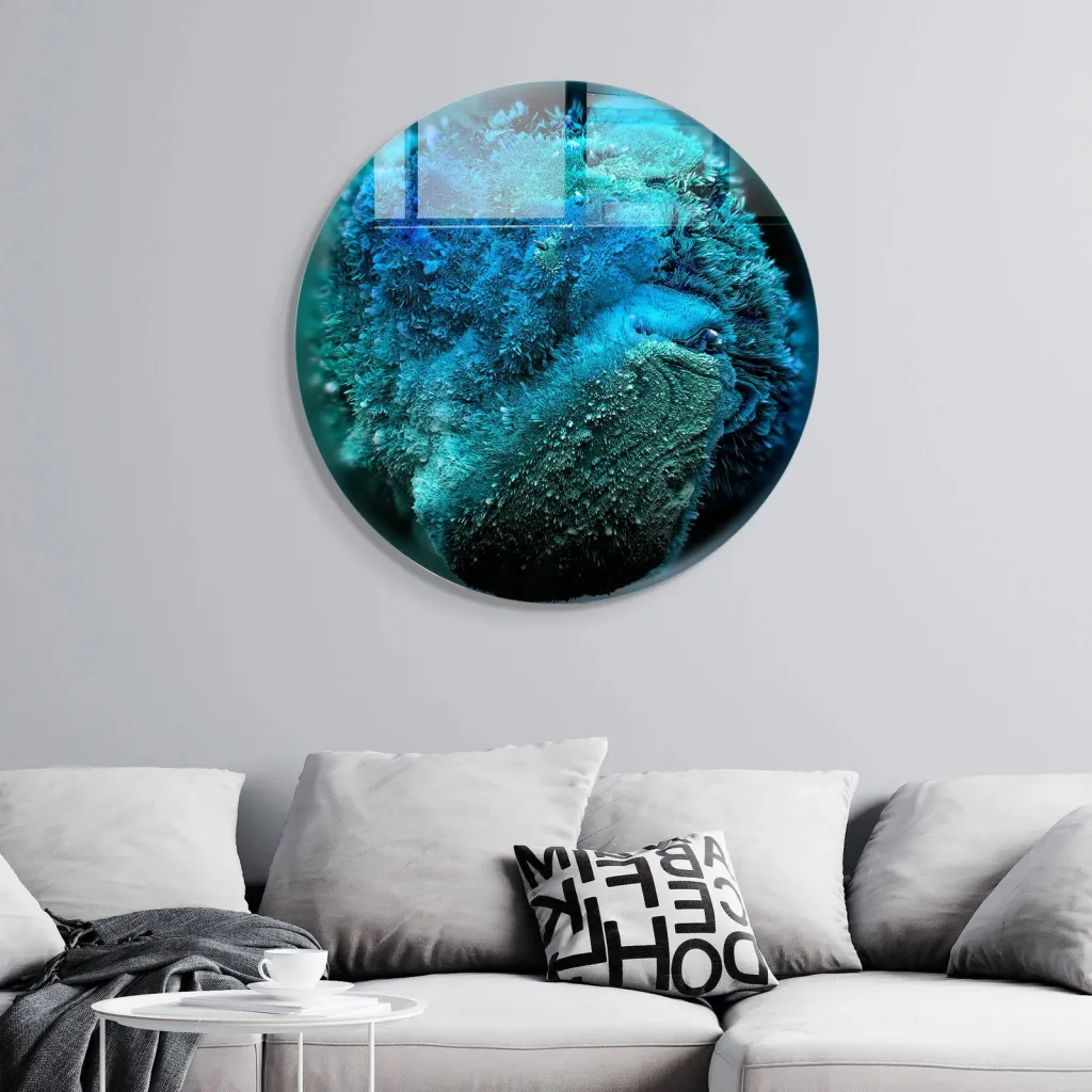 Pikturë dekorative prej xhami të temperuar, Wallity 2129, 60x60cm - 2