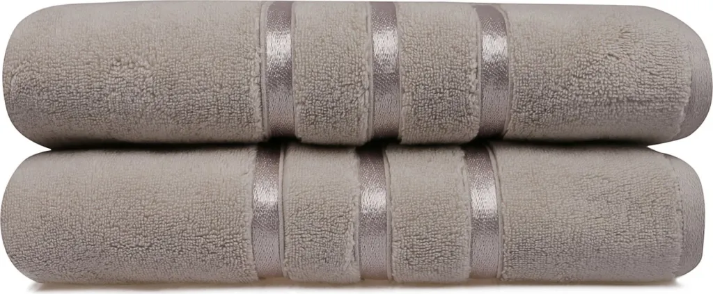Set peshqirësh banje (2 copë), Mijölnir Dolce, ngjyrë kafe e çelët - 3