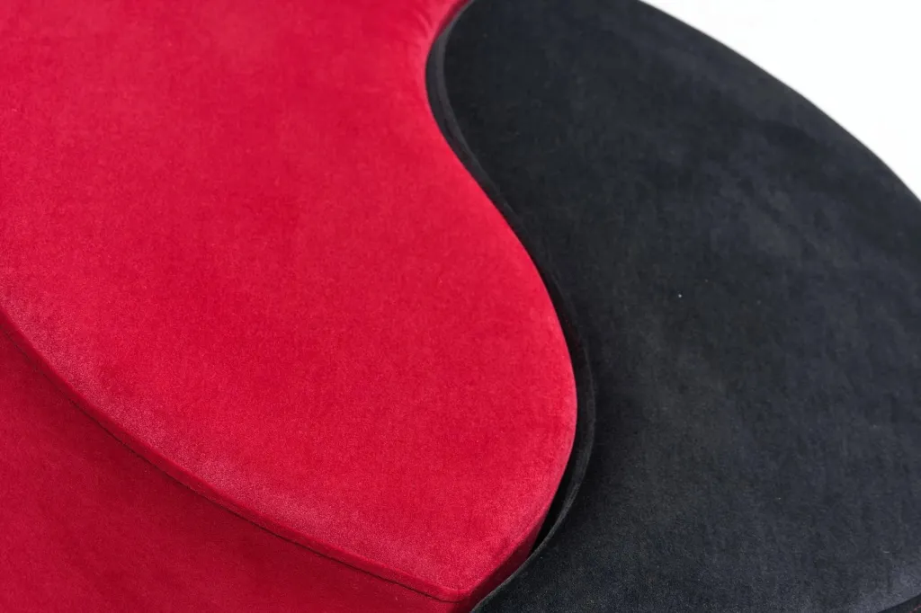 Puf Alis Atelier del Sofa, e kuqe dhe e zezë - 7