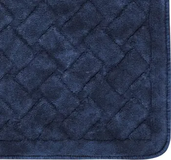 Set tapetash për banjo (2 copë), pambuk, ngjyrë kaltër e errët, Mijölnir, 000198