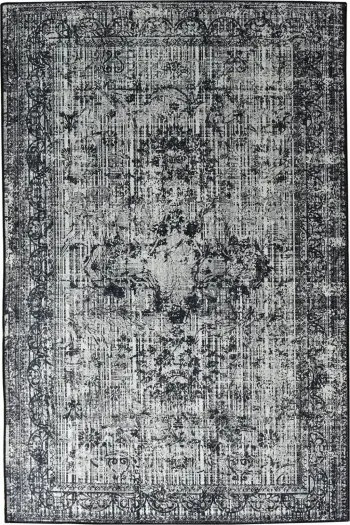 Qilim (140 x 190) Conceptum Hypnose, ngjyrë e çelët - e zezë