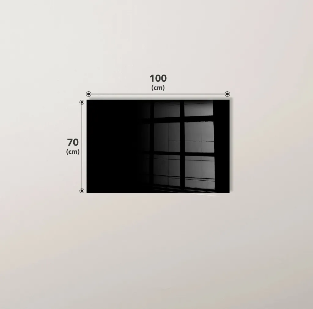 Pikturë dekorative prej xhami të temperuar, Wallity 2287, 70x100cm - 6