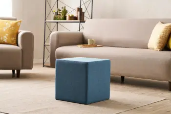 Puf Atelier del Sofa, ngjyrë kaltër, Likya