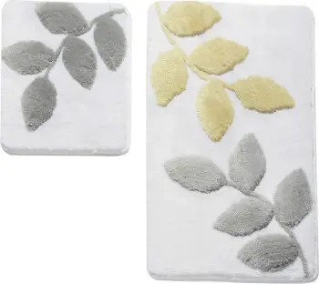 Set tapetash akrilike për banjo, 2 copë, Mijölnir Innovia, e bardhë