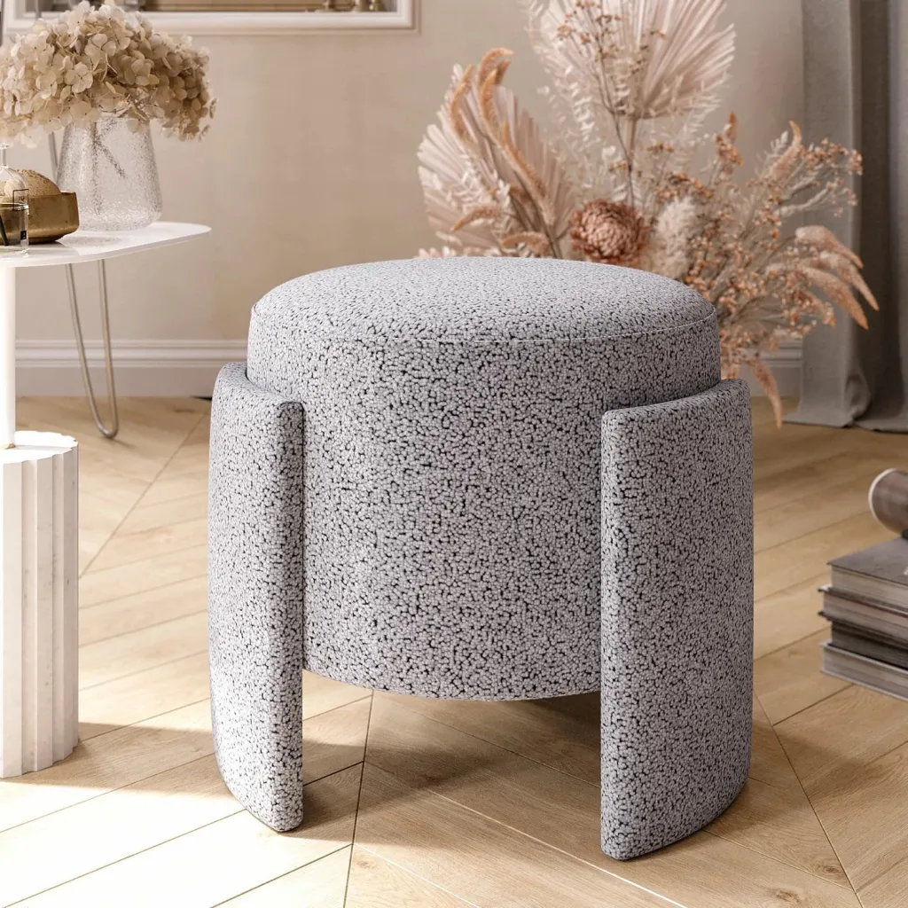 Puf Atelier del Sofa, ngjyrë hiri - 4