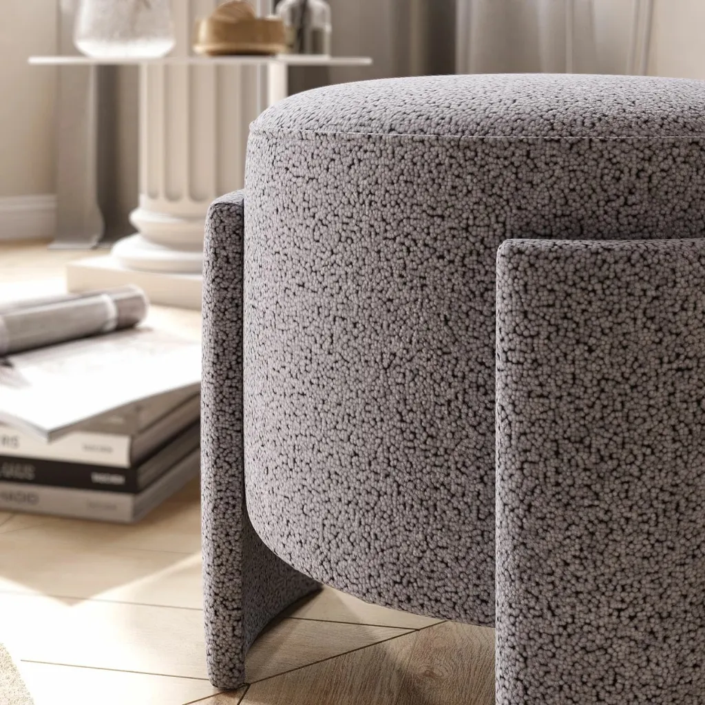 Puf Atelier del Sofa, ngjyrë hiri - 7