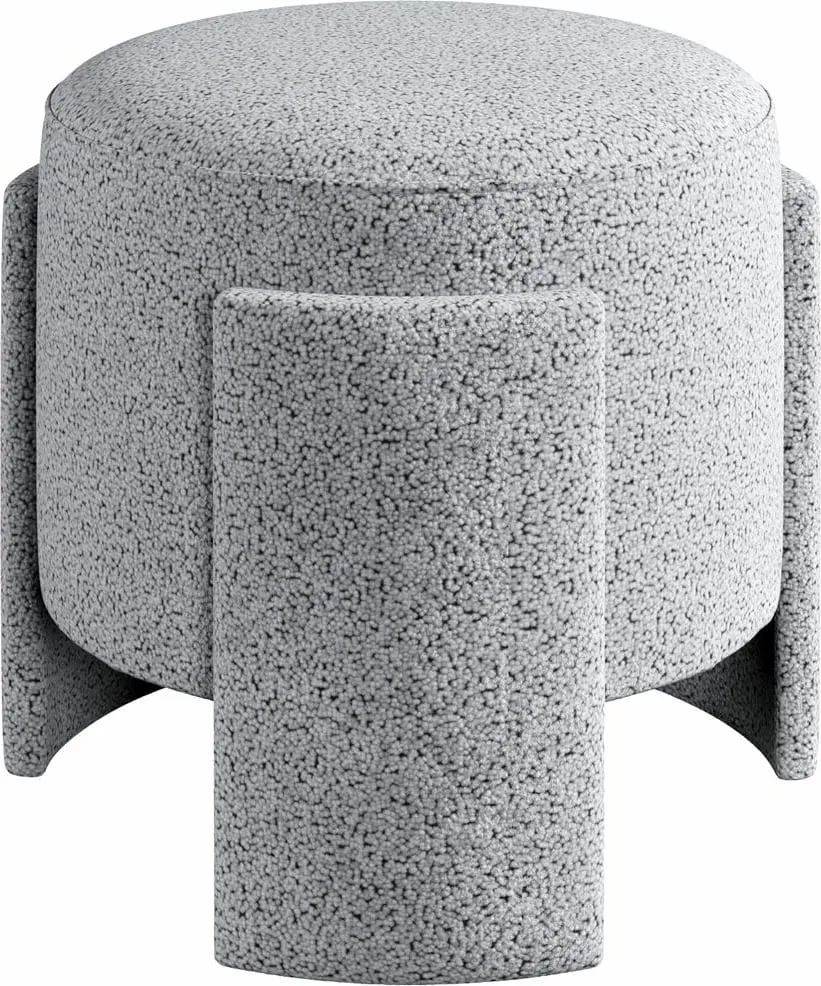 Puf Atelier del Sofa, ngjyrë hiri - 8