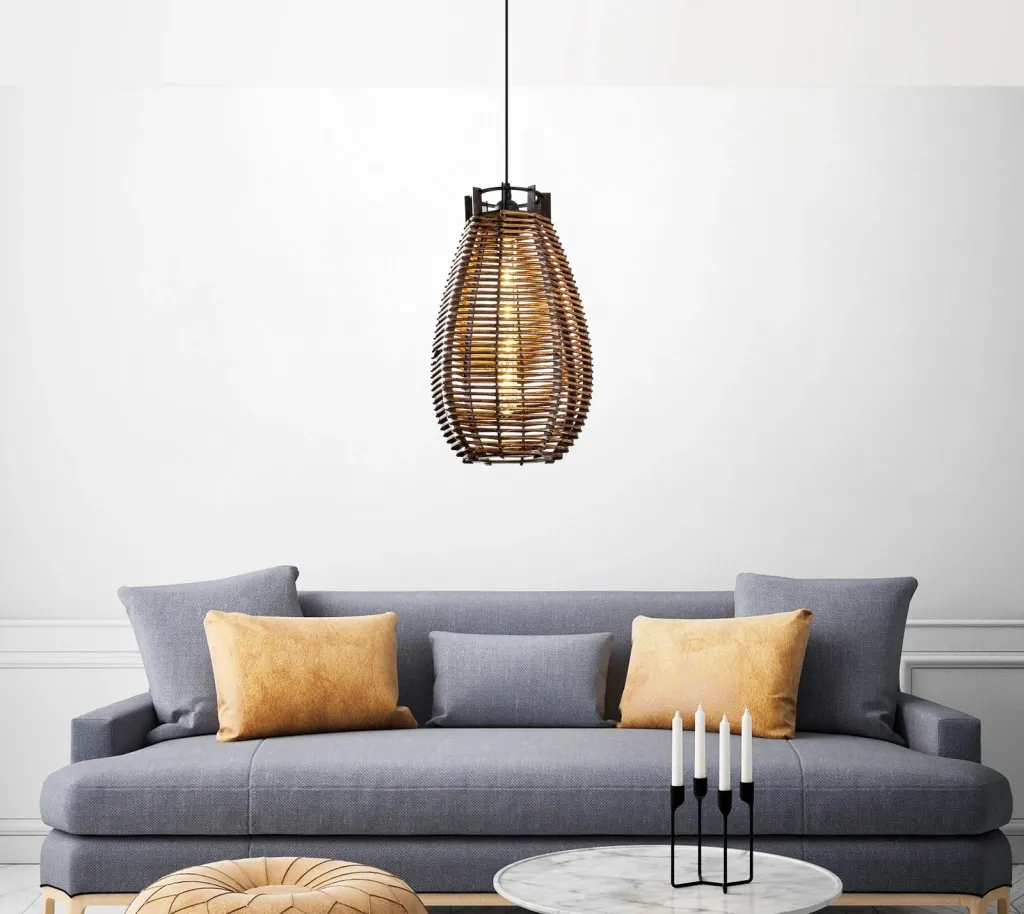 Llambë tavani Opviq, Torch, ngjyrë antike - 3