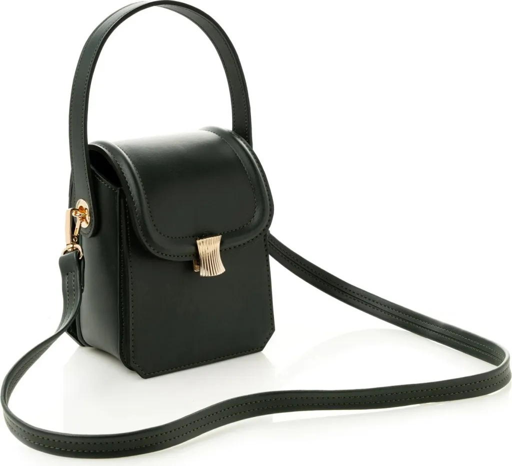 Çantë crossbody, ngjyrë e gjelbër e errët, Vince Camuto, Lagoon - 2