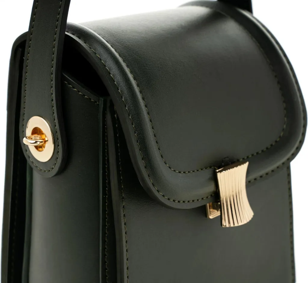 Çantë crossbody, ngjyrë e gjelbër e errët, Vince Camuto, Lagoon - 4